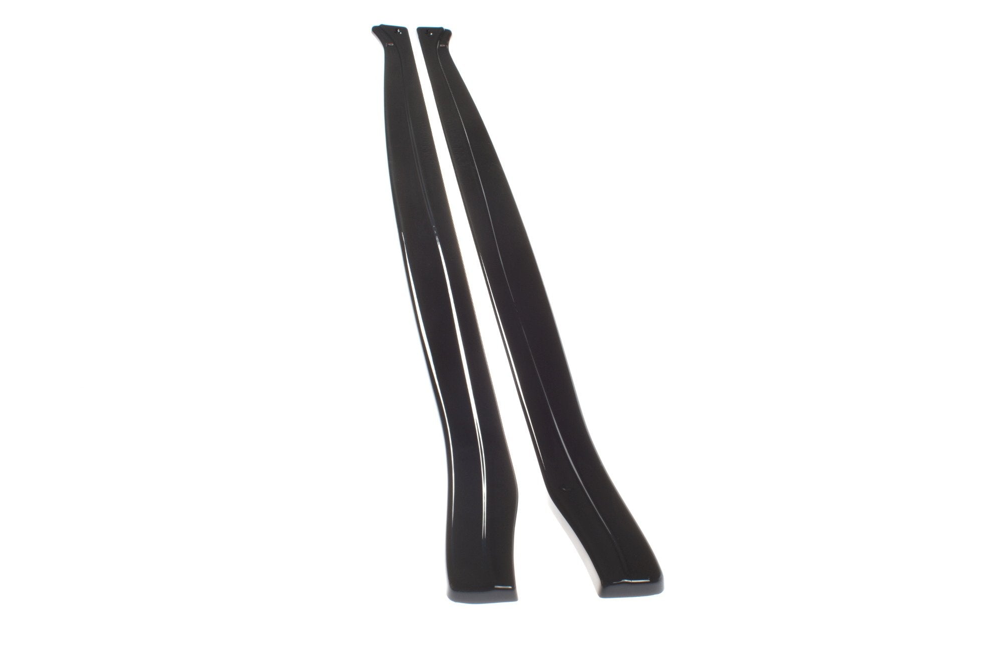 Pair Carbon Fiber Side Skirt Lugs / Diffuser For Alfa Romeo Giulia 2015-2020 – Black