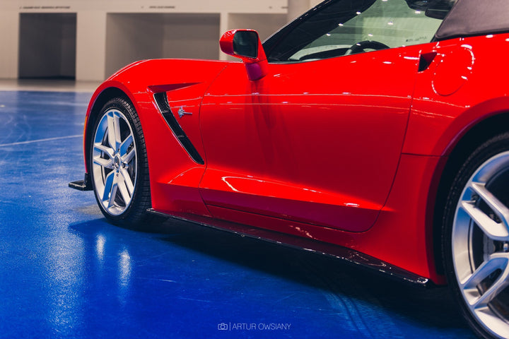 SIDE SKIRTS DIFFUSERS CHEVROLET CORVETTE C7