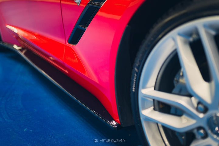 SIDE SKIRTS DIFFUSERS CHEVROLET CORVETTE C7