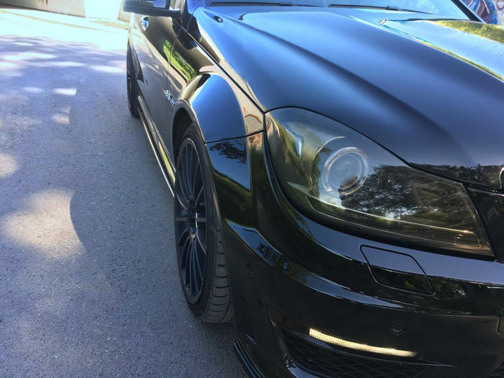 SIDE SKIRTS DIFFUSERS MERCEDES-BENZ AMG C63 W204 FACELIFT
