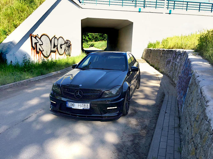 SIDE SKIRTS DIFFUSERS MERCEDES-BENZ AMG C63 W204 FACELIFT
