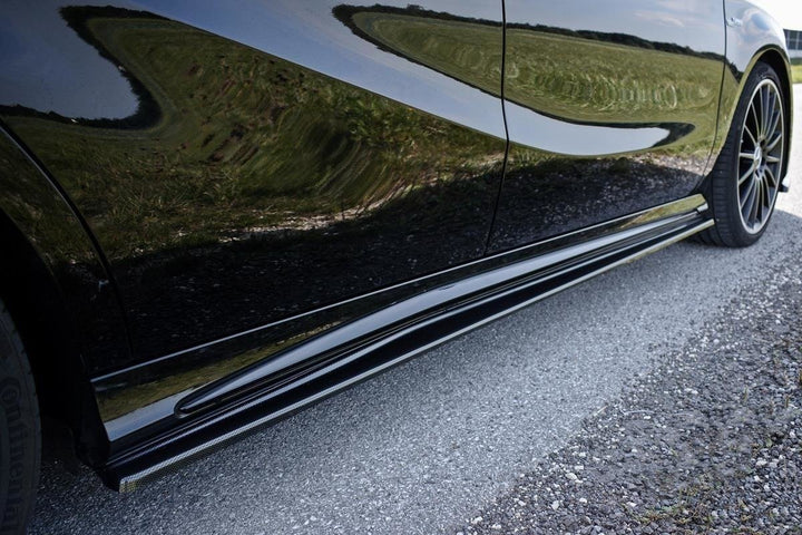 SIDE SKIRTS DIFFUSERS MERCEDES A W176/ CLA 117 AMG/ CLA 117 AMG LINE FACELIFT