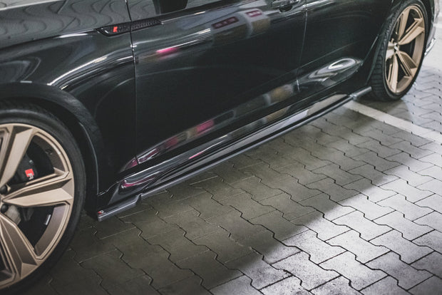 SIDE SKIRTS DIFFUSERS AUDI RS5 SPORTBACK F5 FACELIFT