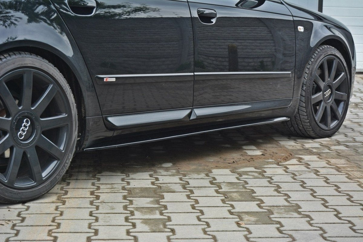Audi B6 Rear Diffuser SIDE SKIRTS DIFFUSERS AUDI S4 / A4 / A4 S-LINE B6 / B7 – Maxton Design USA