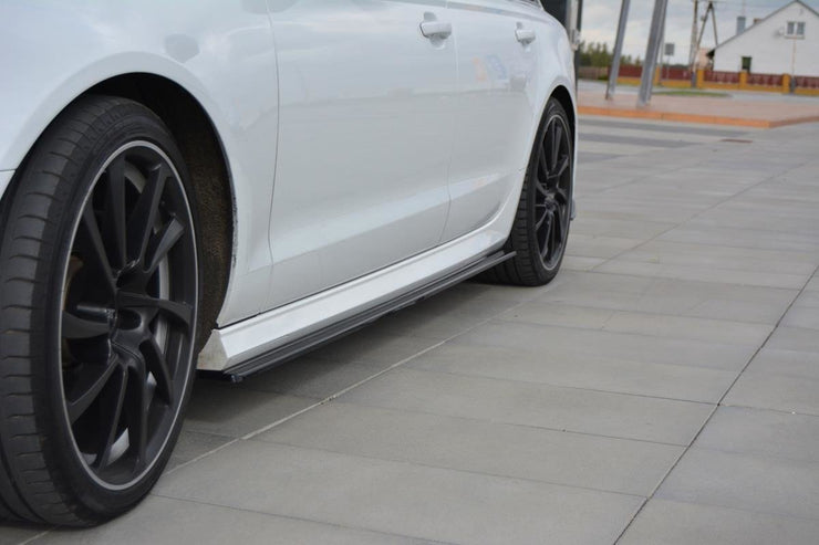 SIDE SKIRTS DIFFUSERS AUDI S6 / A6 S-LINE C7 FL