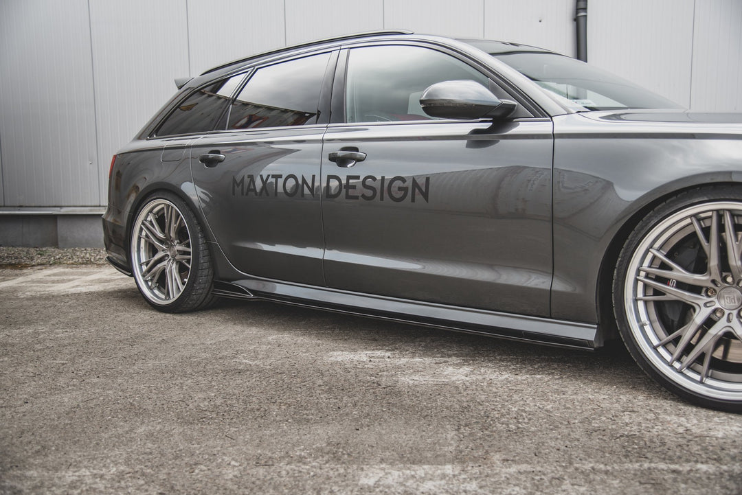 SIDE SKIRTS DIFFUSERS AUDI S6 / A6 S-LINE C7 FL