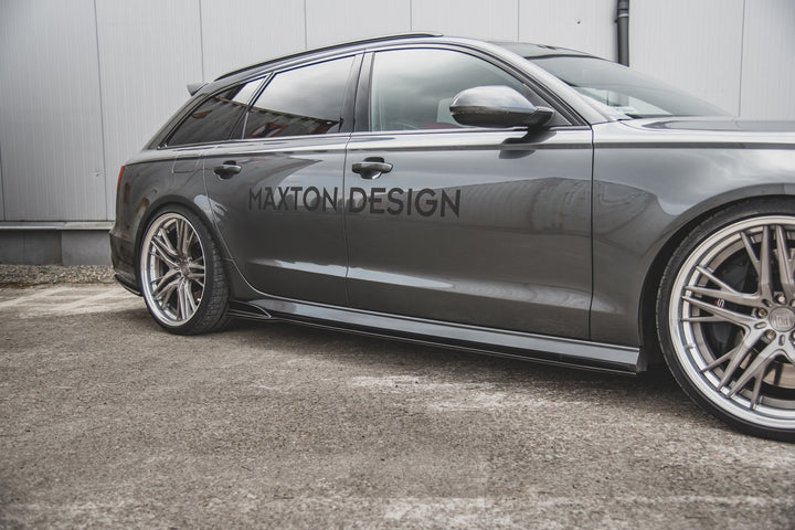 SIDE SKIRTS DIFFUSERS AUDI S6 / A6 S-LINE C7 FL