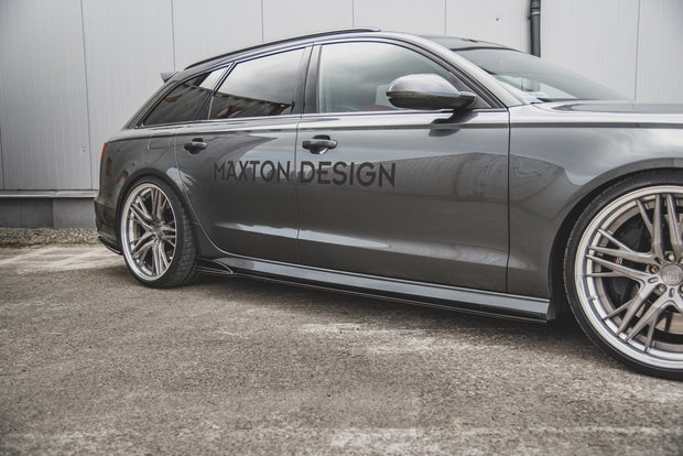 SIDE SKIRTS DIFFUSERS AUDI S6 / A6 S-LINE C7 FL