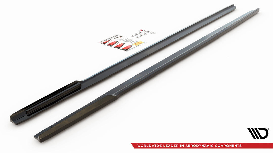 SIDE SKIRTS DIFFUSERS SUITABLE FOR BMW 7 M-PACK G11 FACELIFT