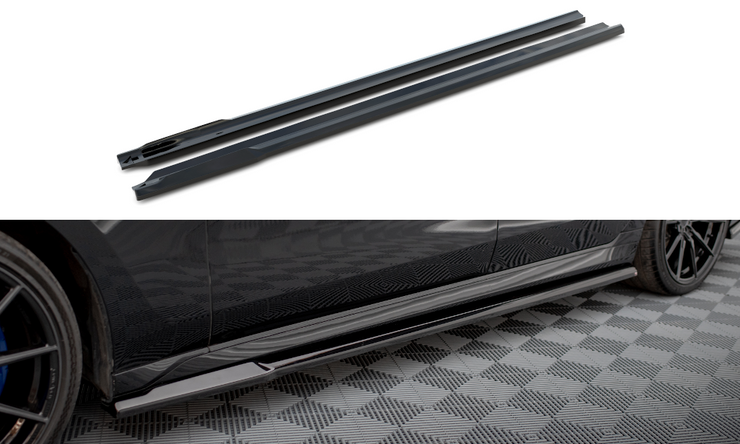 SIDE SKIRTS DIFFUSERS BMW 7 M-PACK / M760 G70