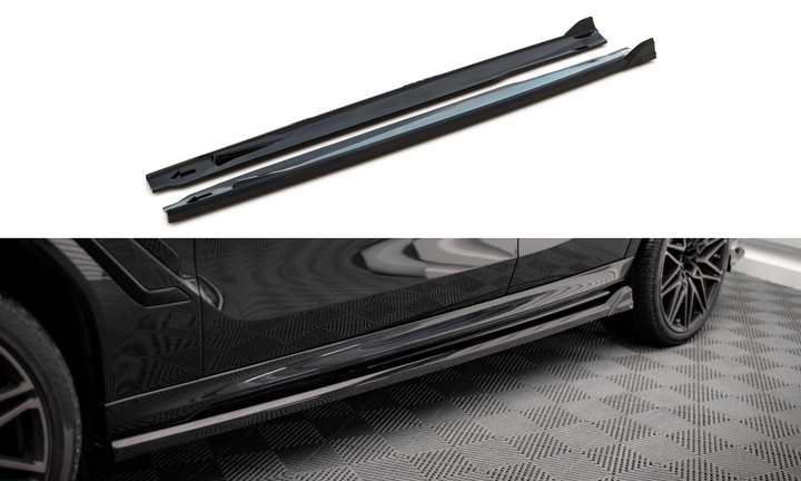 SIDE SKIRTS DIFFUSERS BMW X6 M F96 / F96 Facelift