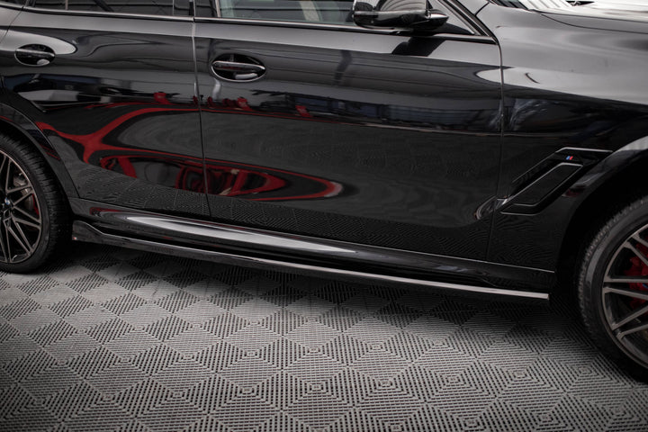 SIDE SKIRTS DIFFUSERS BMW X6 M F96 / F96 Facelift