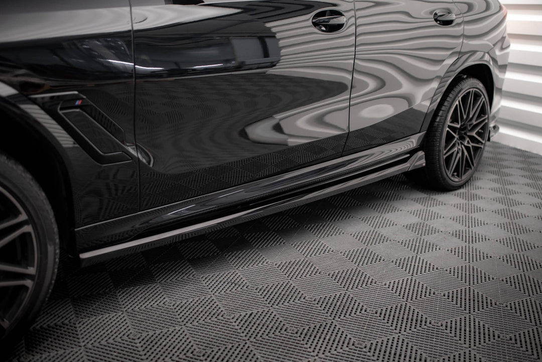 SIDE SKIRTS DIFFUSERS BMW X6 M F96 / F96 Facelift