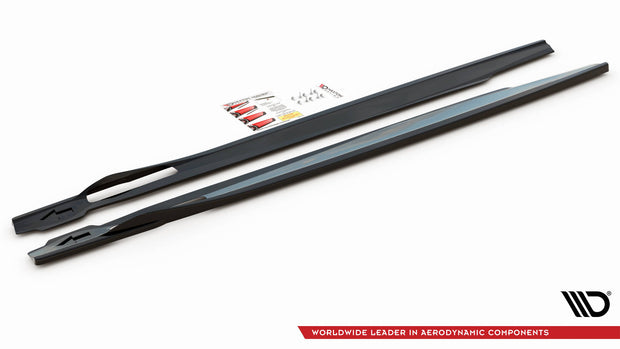 SIDE SKIRTS DIFFUSERS BMW X6 M-PACK G06