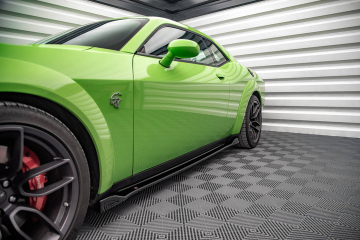 SIDE SKIRTS DIFFUSERS DODGE CHALLENGER SRT HELLCAT WIDEBODY MK3