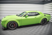 SIDE SKIRTS DIFFUSERS DODGE CHALLENGER SRT HELLCAT WIDEBODY MK3