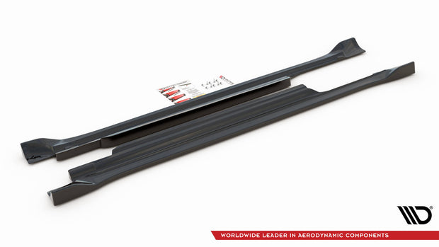 SIDE SKIRTS DIFFUSERS DODGE CHALLENGER SRT HELLCAT WIDEBODY MK3