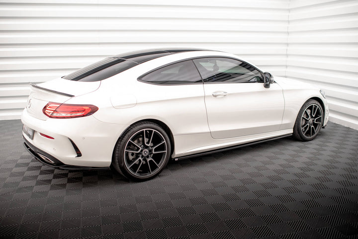 SIDE SKIRTS DIFFUSERS MERCEDES-BENZ C COUPE AMG-LINE C205 FACELIFT