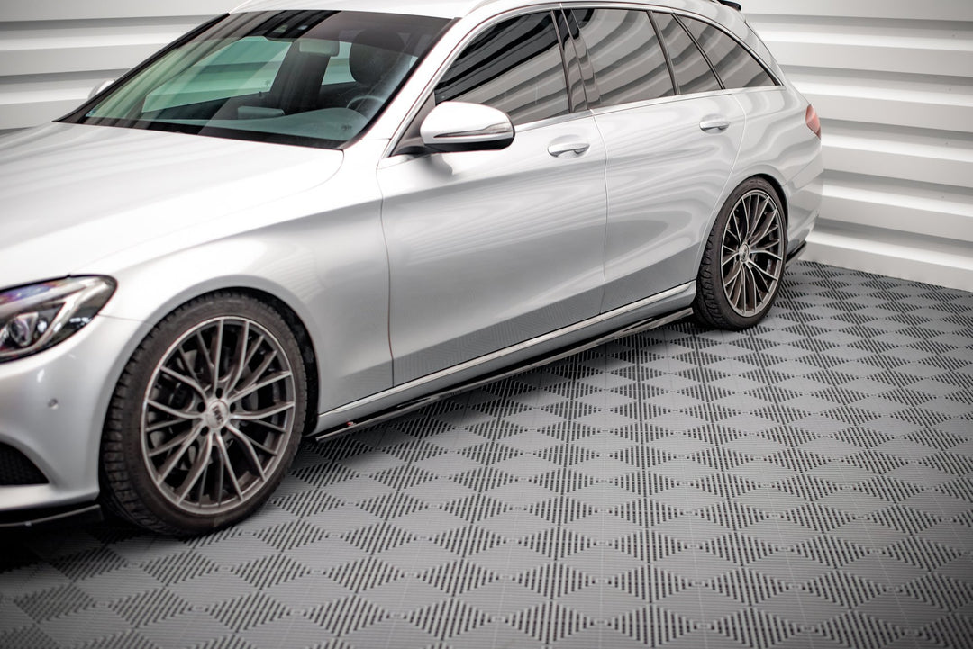 SIDE SKIRTS DIFFUSERS MERCEDES-BENZ C W205