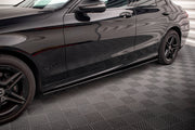 SIDE SKIRTS DIFFUSERS MERCEDES-BENZ C43 / C AMG-LINE SEDAN W205 FACELIFT