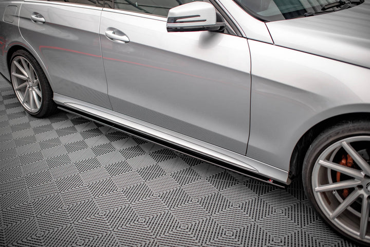 SIDE SKIRTS DIFFUSERS MERCEDES-BENZ E63 AMG SEDAN W212 FACELIFT