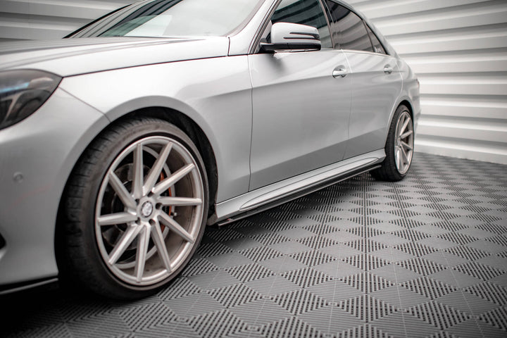 SIDE SKIRTS DIFFUSERS MERCEDES-BENZ E63 AMG SEDAN W212 FACELIFT