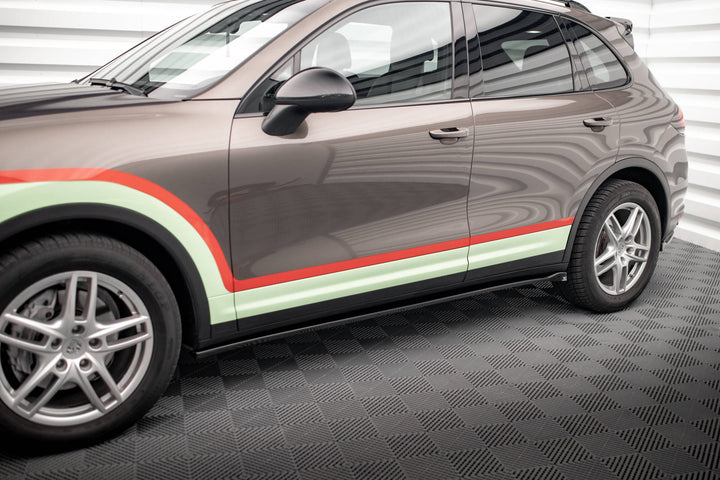 SIDE SKIRTS DIFFUSERS PORSCHE CAYENNE MK2
