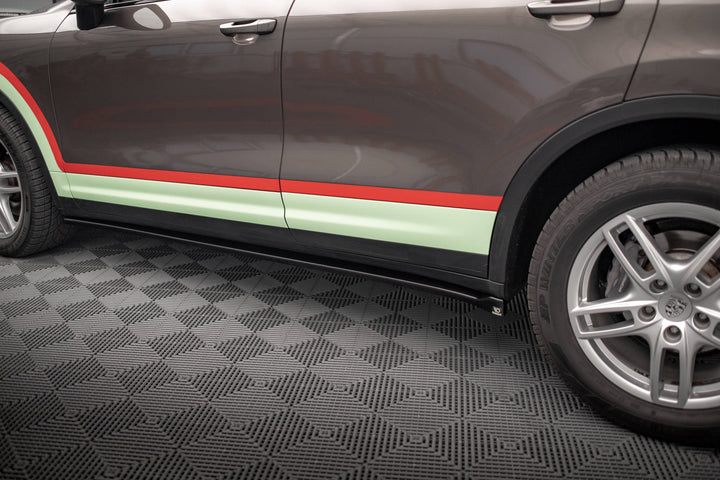 SIDE SKIRTS DIFFUSERS PORSCHE CAYENNE MK2