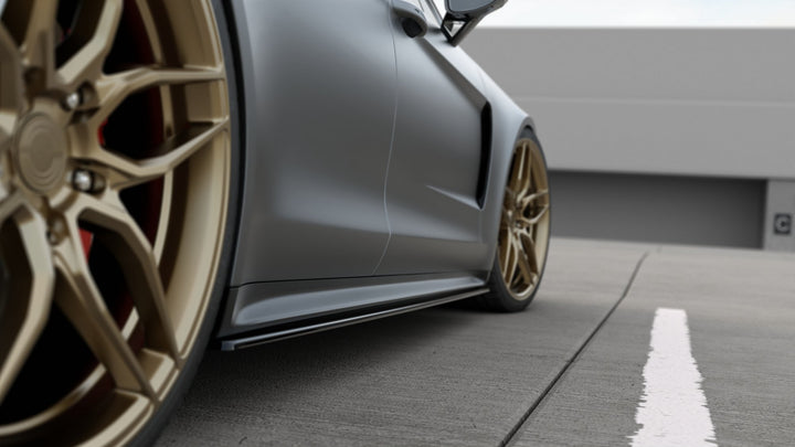 SIDE SKIRTS DIFFUSERS PORSCHE PANAMERA TURBO / GTS 971