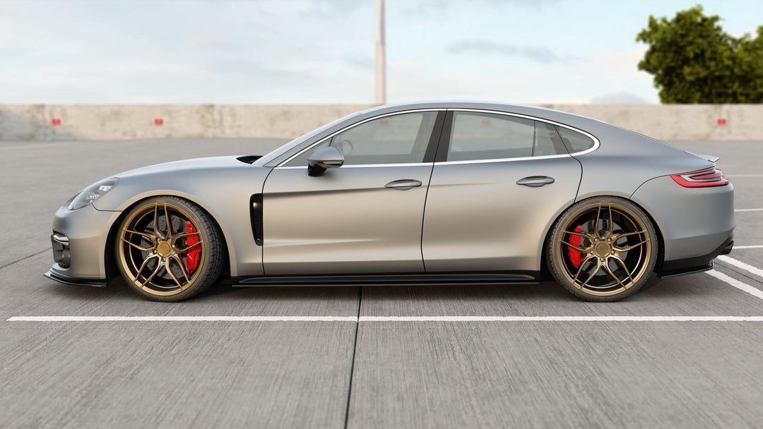 SIDE SKIRTS DIFFUSERS PORSCHE PANAMERA TURBO / GTS 971