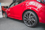 SIDE SKIRTS DIFFUSERS TOYOTA COROLLA XII HATCHBACK