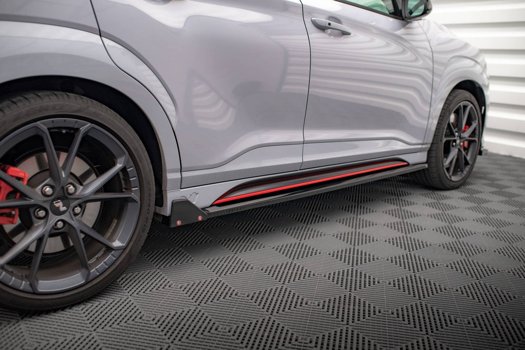 Side Skirts Diffusers V.1 + Flaps Hyundai Kona N Mk2
