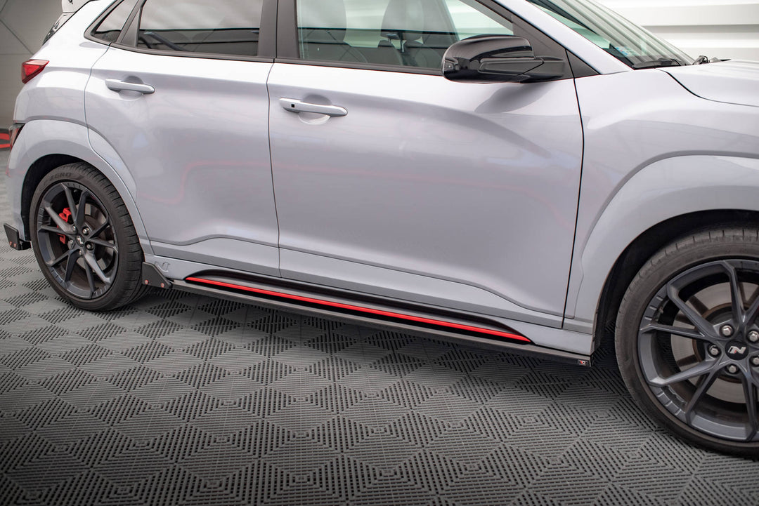 Side Skirts Diffusers V.1 + Flaps Hyundai Kona N Mk2