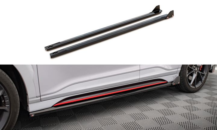 Side Skirts Diffusers V.1 + Flaps Hyundai Kona N Mk2