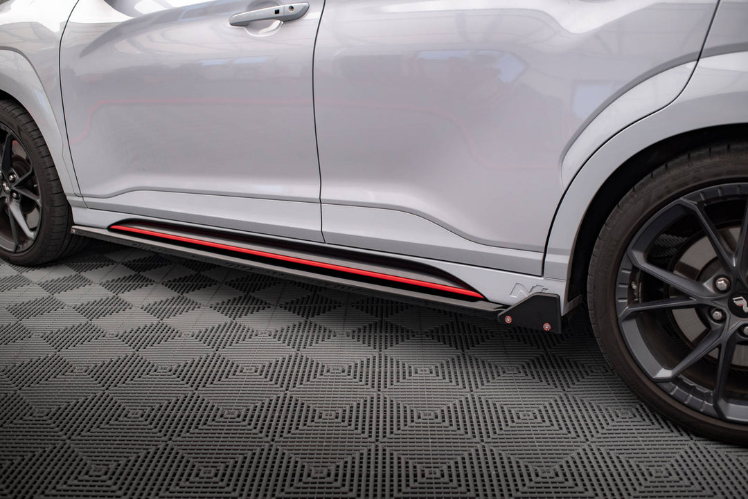Side Skirts Diffusers V.1 + Flaps Hyundai Kona N Mk2