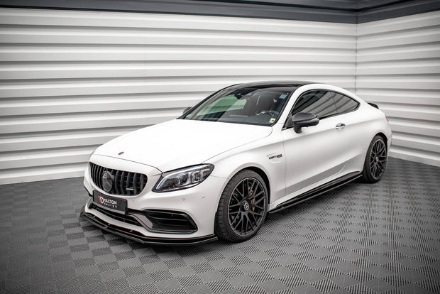 SIDE SKIRTS DIFFUSERS V.1 MERCEDES-AMG C 63AMG COUPE C205 FACELIFT