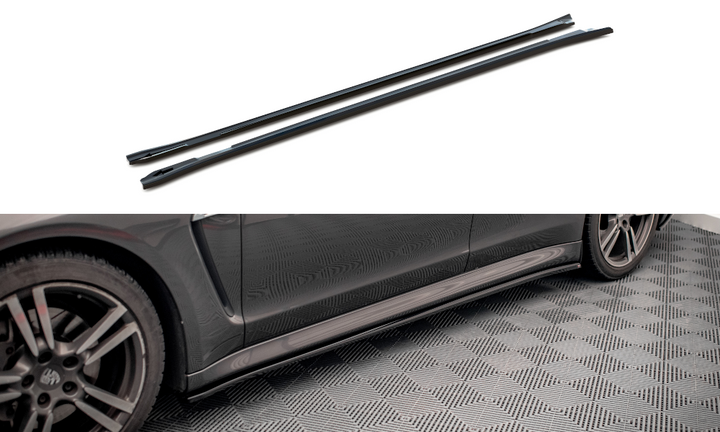 SIDE SKIRTS DIFFUSERS V.1 PORSCHE PANAMERA / PANAMERA DIESEL / PANAMERA TURBO 970