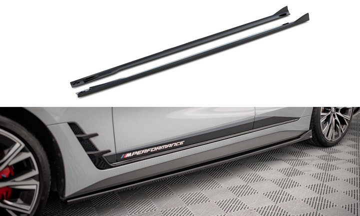 SIDE SKIRTS DIFFUSERS V.2 BMW 4 GRAN COUPE M-PACK G26