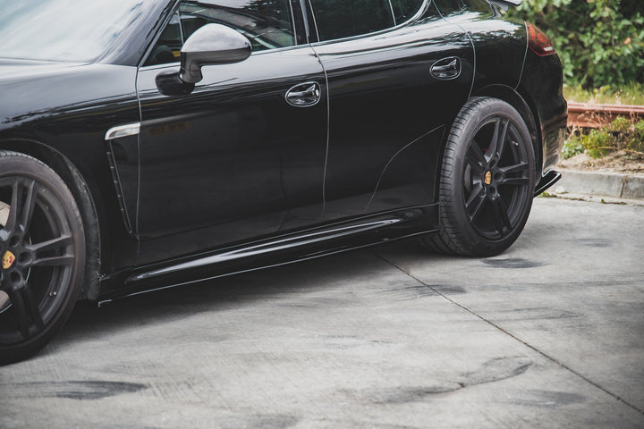 SIDE SKIRTS DIFFUSERS V.2 PORSCHE PANAMERA TURBO 970 FACELIFT