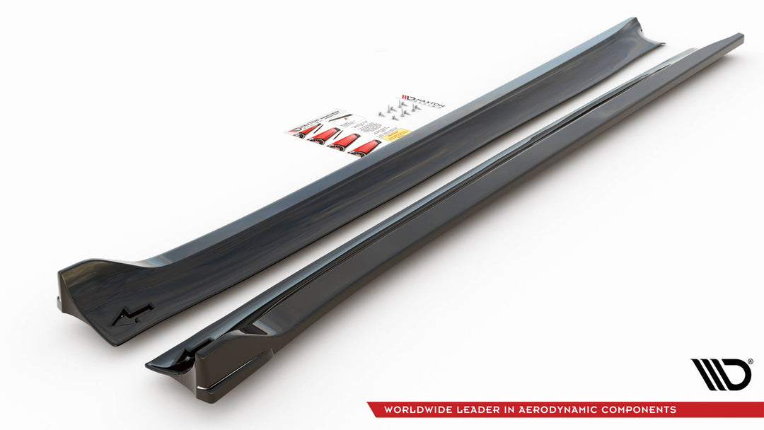 SIDE SKIRTS DIFFUSERS V.2 TESLA MODEL 3