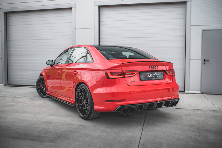 SIDE SKIRTS SPLITTERS AUDI S3 / A3 S-LINE 8V / 8V FL SEDAN