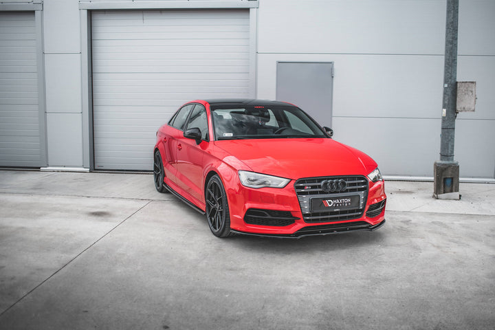 SIDE SKIRTS SPLITTERS AUDI S3 / A3 S-LINE 8V / 8V FL SEDAN