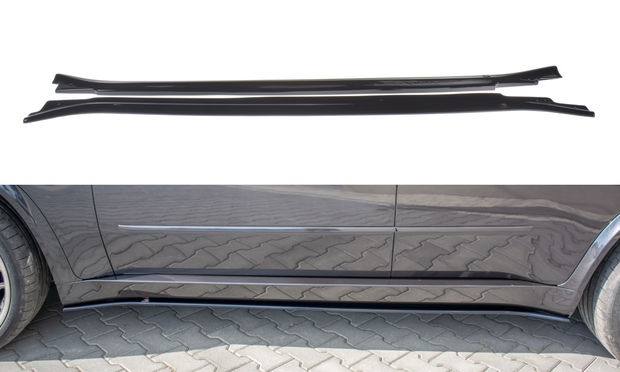 SIDE SKIRTS DIFFUSERS BMW X5 E70 FACELIFT M-PACK