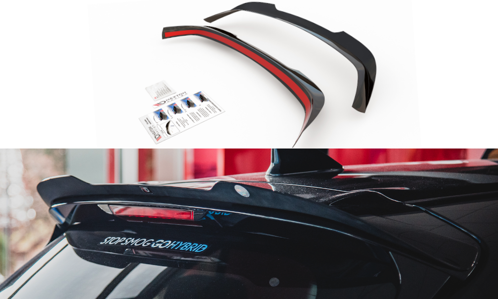 SPOILER EXTENSION CAP TOYOTA COROLLA HATCHBACK MK12