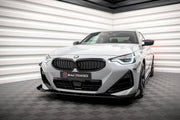 STREET PRO FRONT SPLITTER + FLAPS BMW 2 COUPE M-PACK / M240I G42