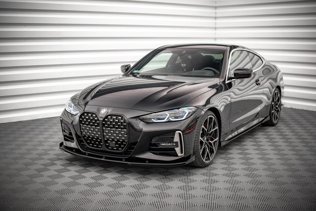 STREET PRO FRONT SPLITTER + FLAPS BMW 4 M-PACK G22