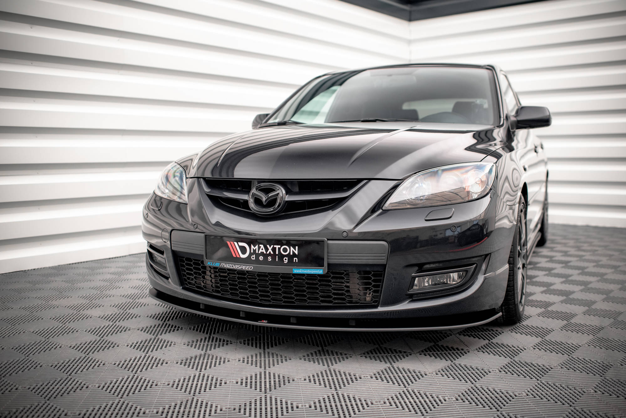 STREET PRO FRONT SPLITTER MAZDA 3 MPS MK1 – Maxton Design USA