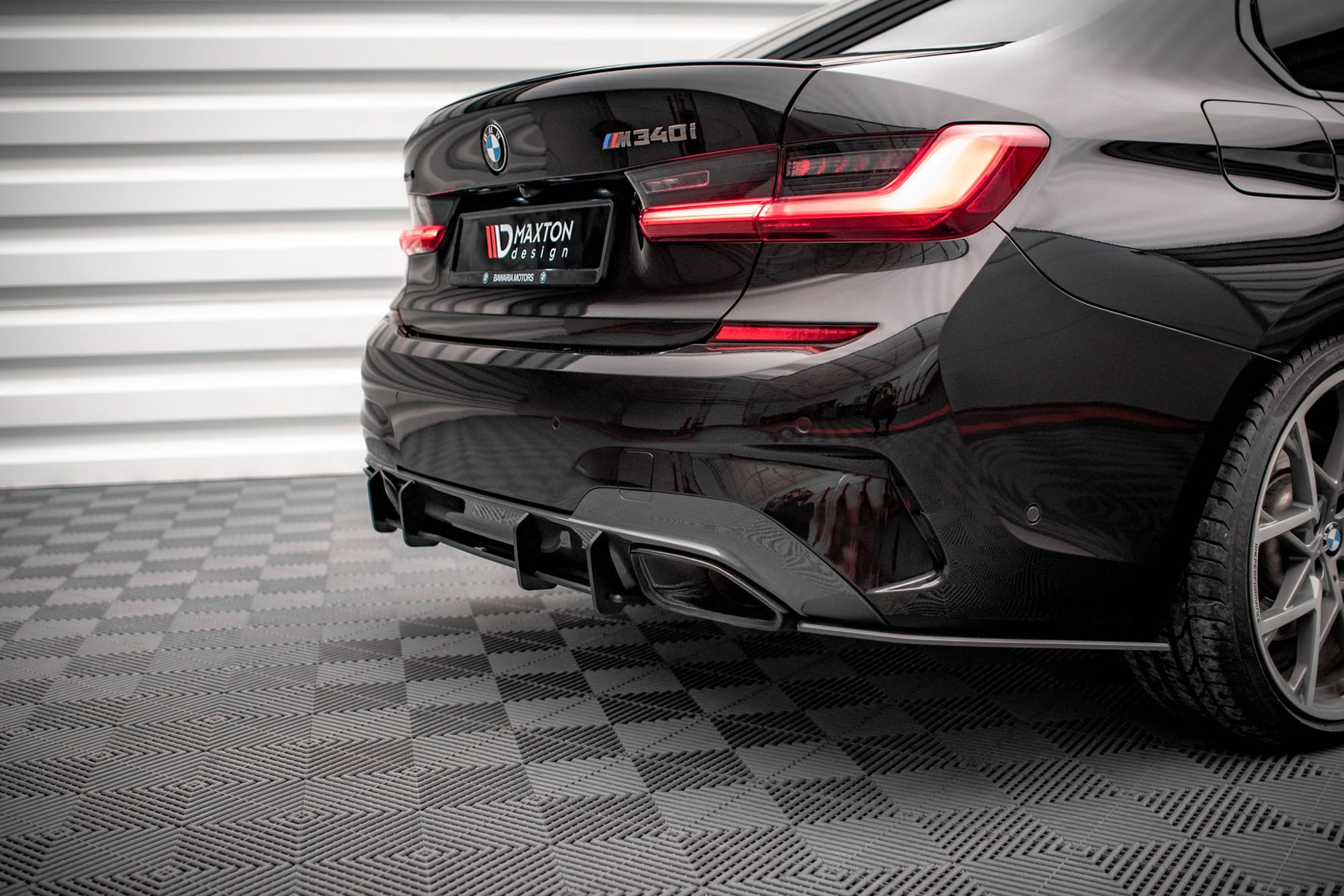 STREET PRO REAR DIFFUSER BMW 3 M-PACK G20 / G21 (M340i) – Maxton Design USA