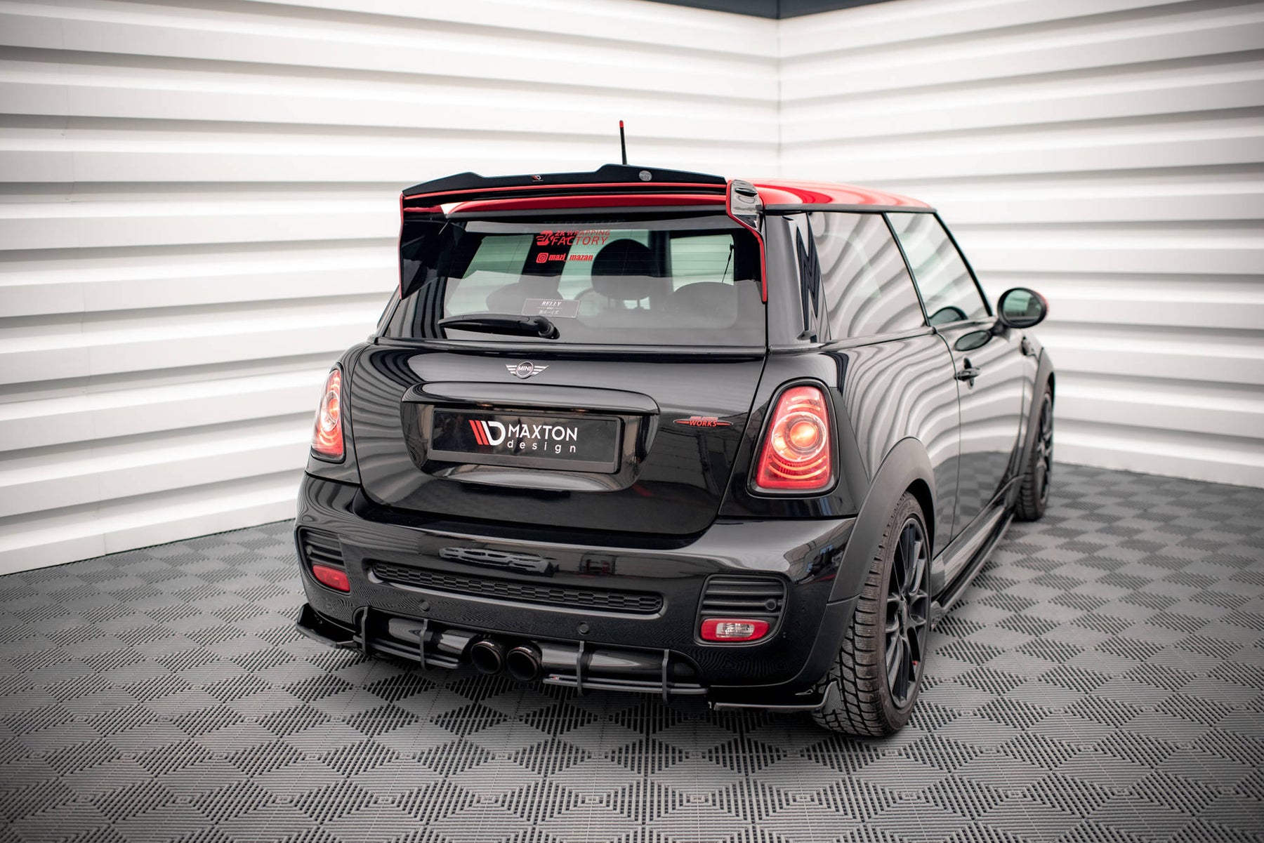 R50 Mini Rear Diffuser STREET PRO REAR DIFFUSER MINI COOPER JOHN COOPER WORKS R56 – Maxton ...