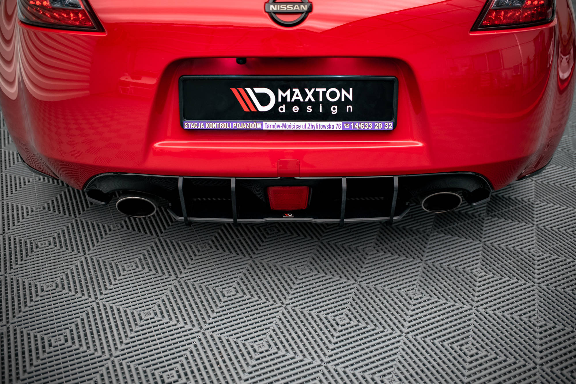 STREET PRO REAR DIFFUSER NISSAN 370Z – Maxton Design USA